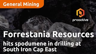 Forrestania Resources hits spodumene in drilling at South Iron Cap East [upl. by Alice]