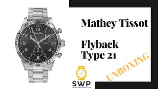 MatheyTissot Flyback Type 21 H1821CHANO  Unboxing [upl. by Carisa]