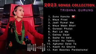 TRISHNA GURUNG  2023 LATEST SONGS COLLECTION [upl. by Standush]