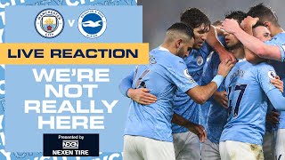 FULL TIME REACTION  MAN CITY VS BRIGHTON  WNRH [upl. by Oicneserc719]