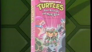 TMNT Super Rocksteady and Mighty Bebop vhs promo 1990 [upl. by Virginia]