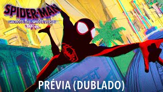 HomemAranha Através do Aranhaverso  Prévia DUBLADO  Em breve nos cinemas [upl. by Fedora612]