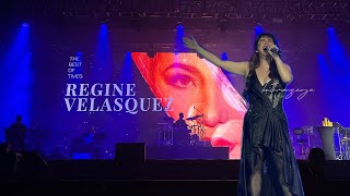 Tuwing Umuulan  Regine Velasquez  Live in Singapore  Regine Velasquez The Best of Times [upl. by Netloc]