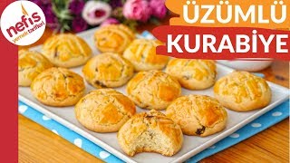 PRATİK Kuru Üzümlü Kurabiye Tarifi 👍🏼👍🏼 [upl. by Enilauqcaj307]