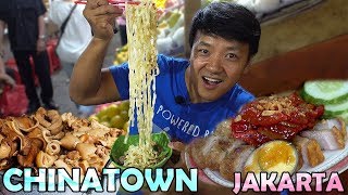 CHINESE Street Food Exploring CHINATOWN in Jakarta Indonesia Food Tour [upl. by Sax]