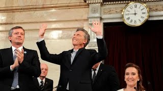 Macri “Se viene un tiempo nuevo el tiempo del diálogo y respeto con justicia social” [upl. by Kristan]