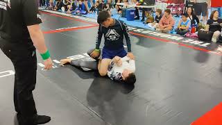 Nico  Gold  NAGA Denver  Kimura Trap Roll to Armbar Submission  Brilliant [upl. by Schuman]