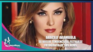 Así han crecido los hijos de Aracely Arámbula y Luis Miguel Miguel y Daniel [upl. by Karlow]