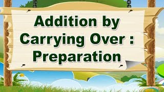 Addition by Carrying Over Preparation Part 2  2nd Std  Maths  English Medium  Home Revise [upl. by Naujed182]