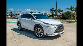 All Used Lexus NX200t F Sport 2017 Review Price Detail [upl. by Gradey]