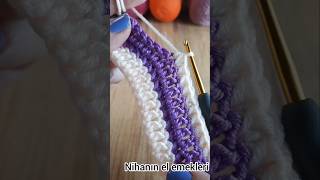 babyblanket babyvest crochettutorial crochet knitting handmade howto tejer diy tığişi [upl. by Nelly]