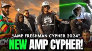 AMP FRESHMAN CYPHER REACTION Whole buncha trolls [upl. by Aynotan868]