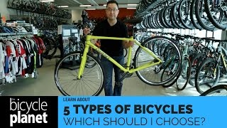 Five Types of Bikes Which Should I Choose [upl. by Omrelliug]