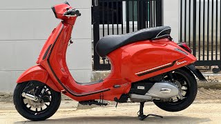 Vespa sprint s150collection 2023 จัดทรงสวยๆ สนใจ0928885063 [upl. by Atterrol948]