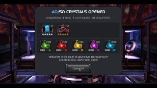 opening 50 monstrous crystals 5 star venompool [upl. by Leamsi]