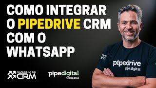 INTEGRAÇÃO PIPEDRIVE COM WHATSAPP VEJA COMO FUNCIONA [upl. by Gypsie]