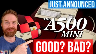 The A500 Mini Retro Emulation Console Worth it [upl. by Arihday]