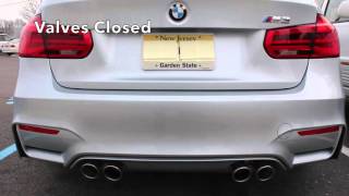 2016 BMW F80 M3 Exhaust Sound Stock [upl. by Klarika381]