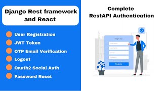 Complete Django Rest Framework JWT Authentication System [upl. by Vale]