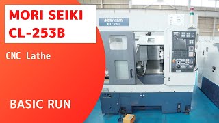 【Stock introduction】DMG MORI CL253B 2001 CNC Lathe  Basic run [upl. by Orelle792]