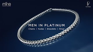 Men In Platinum 2023  Platinum Jewellery For Men  Malabar Gold amp Diamonds [upl. by Aicatsal]