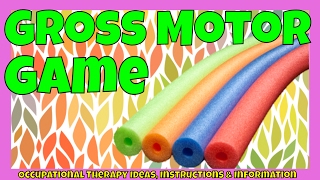 DIY Gross Motor Game  Visual  Motor  Bilateral Integration  Coordination [upl. by Taite467]