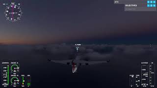 Flying from Kirkenes to Vadsø in MSFS [upl. by Nafets]