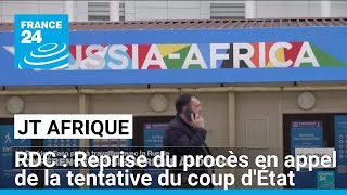 Suite du procès en appel de la tentative de coup dÉtat en RD Congo • FRANCE 24 [upl. by Langille663]