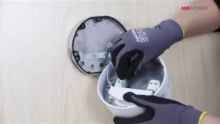 How to Install a Hikvision Varifocal IP Dome Camera [upl. by Yamauchi453]