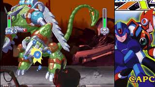 Juegos Retro Megaman X4  PS1 Gameplay con X 1 No Pro No Coments Just4Fun [upl. by Hanala]