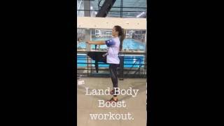 Body Boost Land and Water Workout for Synchronized Swimmers [upl. by Nae818]