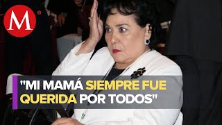 Familiares de Carmen Salinas agradecen las muestras de solidaridad tras su muerte [upl. by Bettencourt]