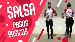 1 Clases de Salsa  Pasos básicos  Aprende a bailar salsa ¡VEN Y BAILA [upl. by Grosmark]