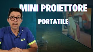 Proviamo un Mini Proiettore Da Amazon Elephas WIFI [upl. by Natanoy834]