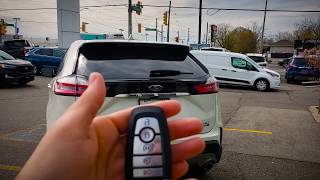 2020 Ford Edge Titanium  How to Remote Start the 2020 Ford Edge Titanium [upl. by Safire]