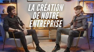 La création de notre entreprise [upl. by Llertniuq]