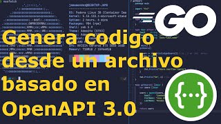 oapicodegen  Genera codigo para servicios en Go basado en OpenAPI 30 API [upl. by Kleiman]