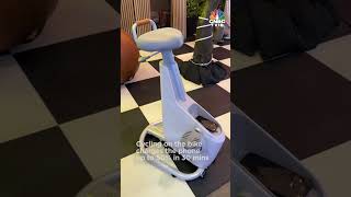 LifeSpan Unveils UnderDesk Exercise Bike At CES 2024 With Phone Charging Feature  N18S [upl. by Ordnas]