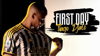 Welcome to Juventus  Tiago Djalós first day  Behind the scenes 🎬 [upl. by Oigufer]