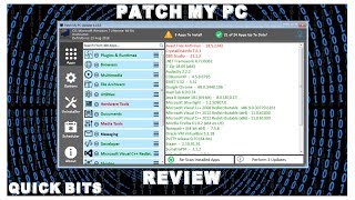 Patch My PC  Free Software Updater Tool  Microsoft Windows  Review [upl. by Drexler356]