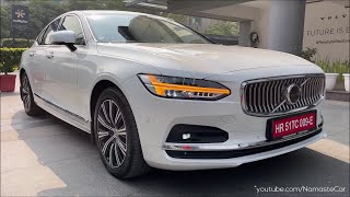 Volvo S90 B5 Inscription 2022 ₹66 lakh  Reallife review [upl. by Amick]