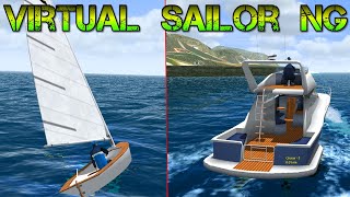 Expensive Maritime Enthusiast Game  Virtual Sailor NG Gameplay  Review PC Steam 4K [upl. by Burford]