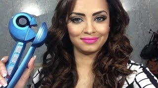 How I Curl My Hair  Babyliss MiraCurl Pro Nano Titanium review [upl. by Tartaglia284]