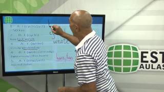 Aula Prof Ulisses – Inglês –Grammar Present Perfect [upl. by Nairde]