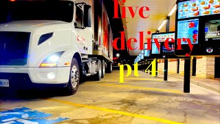 Day in the life Foodservice live delivery CDL driver Gordon Foods Dallas [upl. by Nolie398]