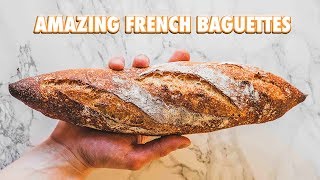 How To Make Traditional French Baguettes At Home [upl. by Weyermann]