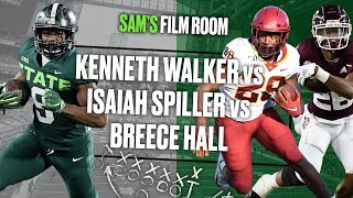 Kenneth Walker vs Isaiah Spiller vs Breece Hall  NFL Draft 2022 Scouting Report [upl. by Watson]