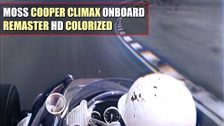 HD F1 1960 Stirling Moss quotCooper Climaxquot Onboard Brands Hatch REMASTERCOLORIZED [upl. by Minni]