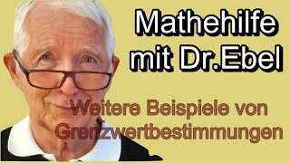 Weitere Beispiele von Grenzwerten [upl. by Nylia]