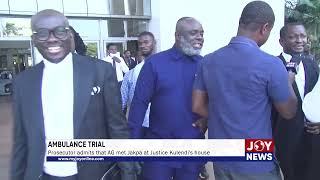 Ambulance Trial Prosecutor admits that AG met Jakpa at Justice Kulendis house JoyNews [upl. by Jon827]